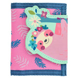 Sloth wallet front view