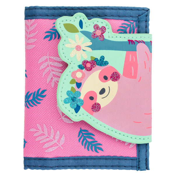 Sloth wallet front view