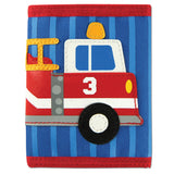 Firetruck wallet front view