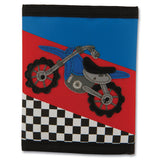 Motorcross wallet front view