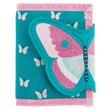 Butterfly floral wallet front view
