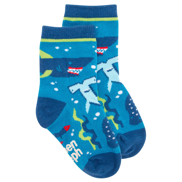 Shark toddler socks