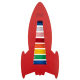 Rocket xylophone back view