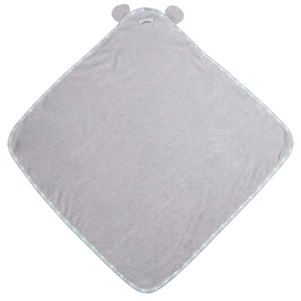 Koala hooded bath towel for baby back view