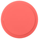 Coral flower suction cup silicone plate back view