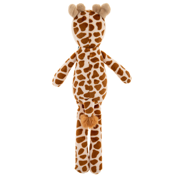 Gino giraffe super soft plush dolls small back view