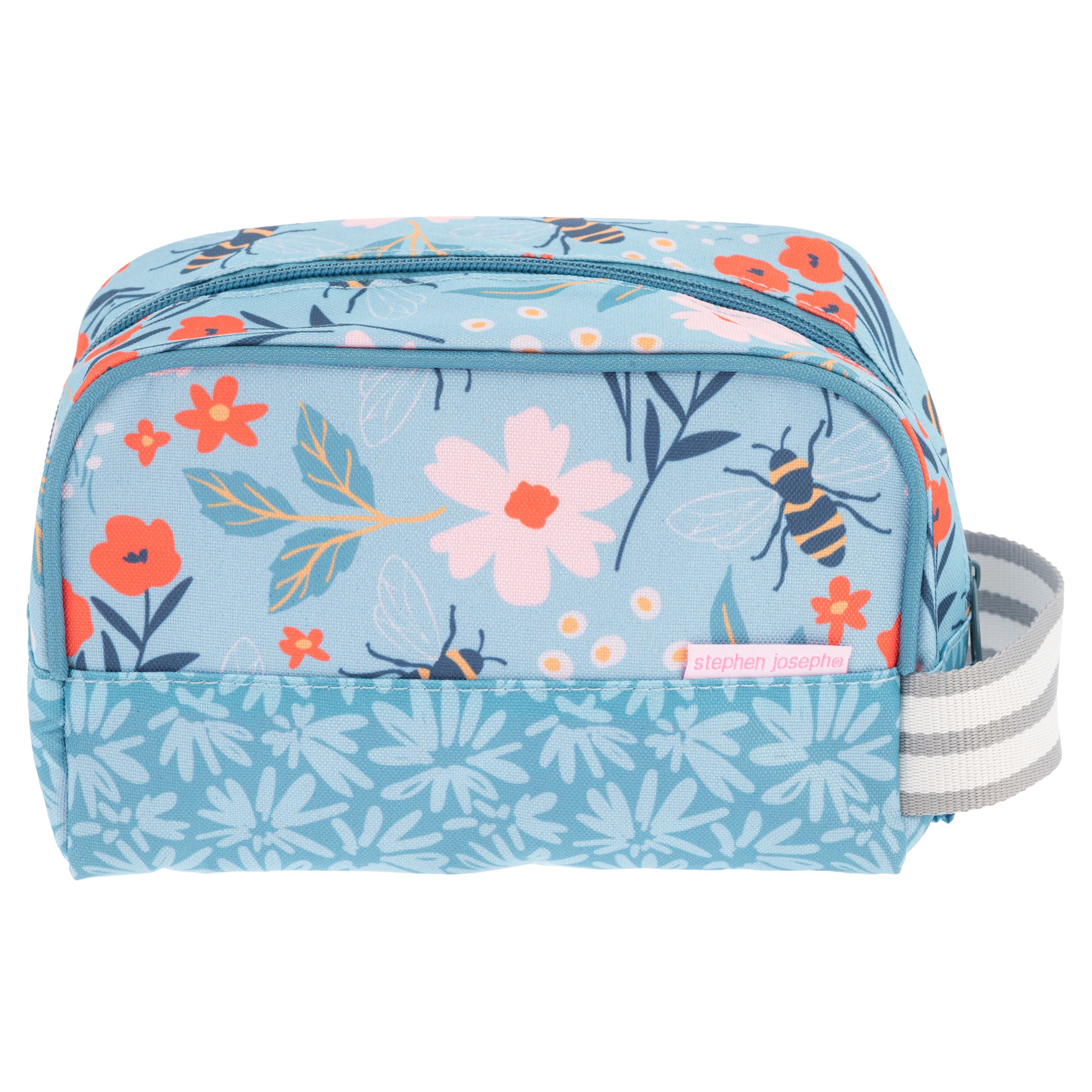 cute toiletry travel bag Bistup Makeup Cosmetic Bag Make Up Bags Women Large Capacity Big Medium Leather Strawberry Portable Teen Girls Teenage Kawaii Foldable Expandable Compact Open Flat Zip : Beauty Multiple internal pockets ensure the convenient organization of your makeup and toiletries Best Travel Toiletry Bags, Tested