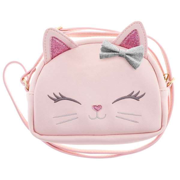 Cat fashion purse front view