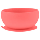 Coral flower silicone bowl side view