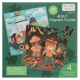 4 In 1 Magnetic Puzzle Book