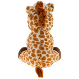 Giraffe cuddle plush doll back view