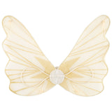 Golden dress up wings back view