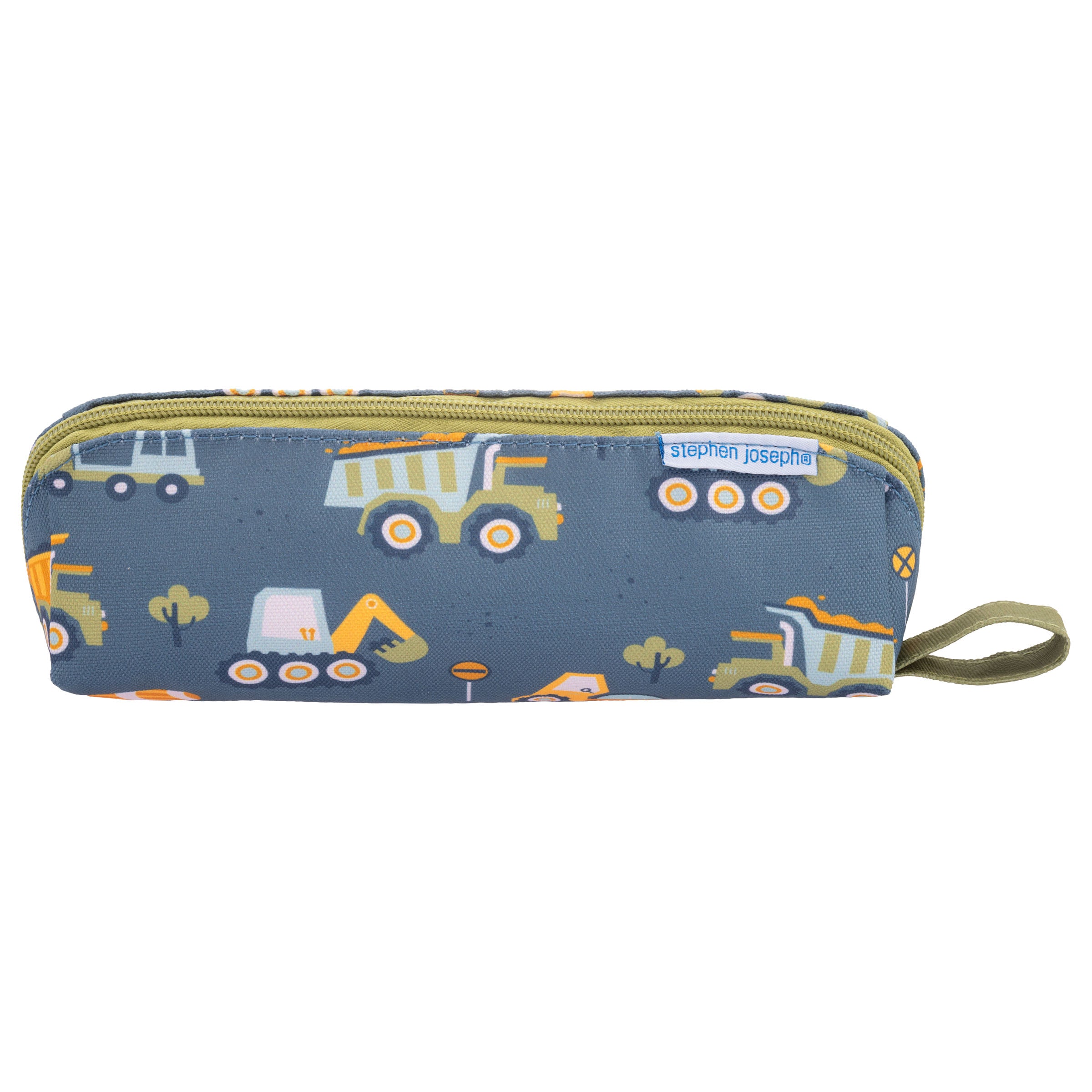 Pencil Case, Monkey Holds Peach on Hibiscus Palm Leave Jungle Pen Pencil Case, Monkey Holds Peach on Hibiscus Palm Leave Jungle Pen