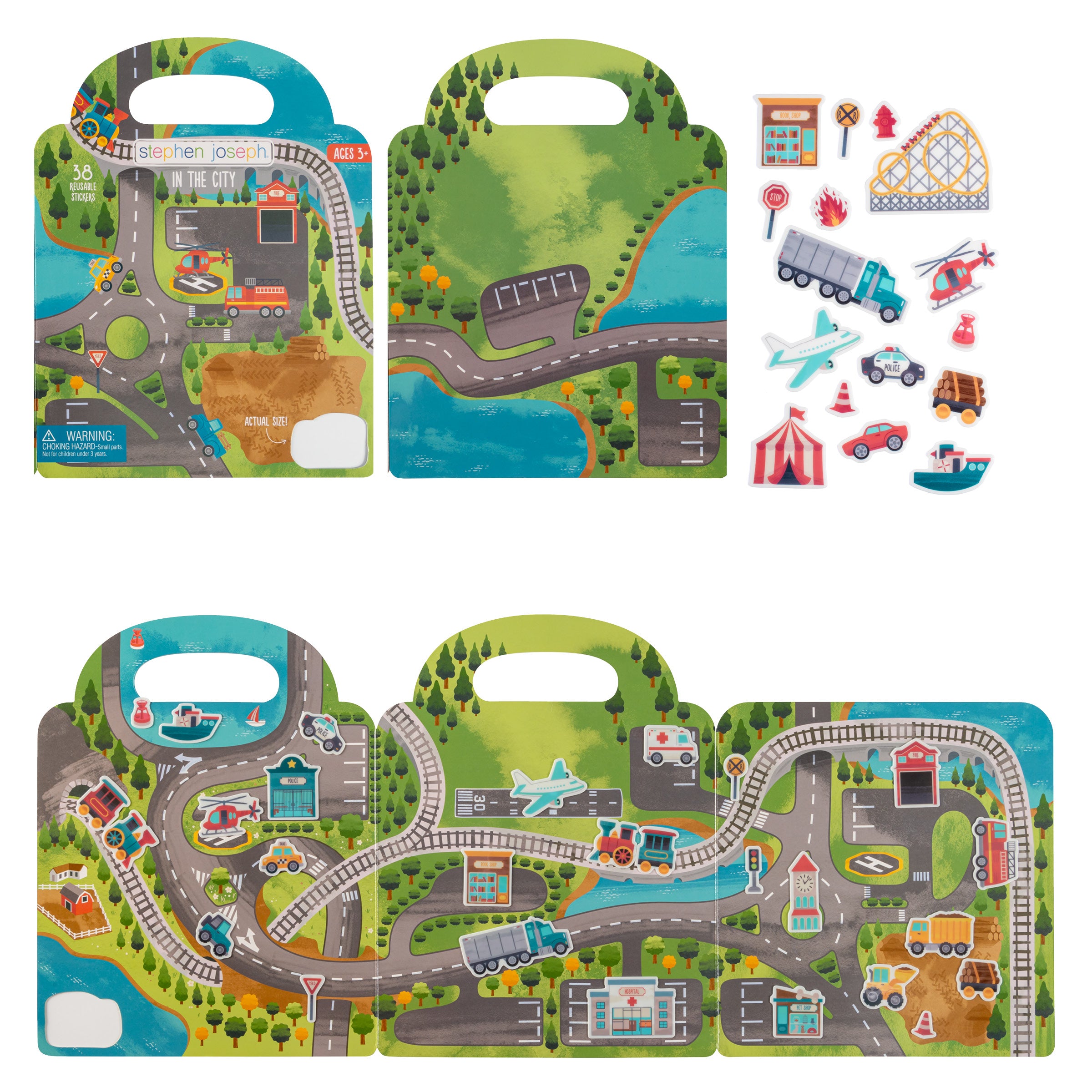Reusable Sticker Book - Creative Activities for Kids – Stephen Joseph Gifts