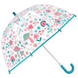 Mushroom clear color changing umbrella