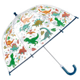 Dino clear color changing umbrella