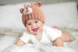 Chenille Baby Beanies