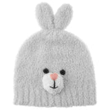 Bunny chenille baby beanie