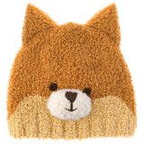 Fox Chenille Baby Beanie