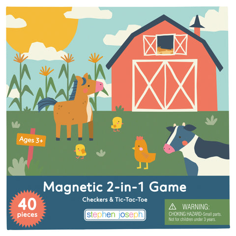 Farm magnetic 2 in 1 game front view