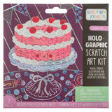 Holographic Scratch Art