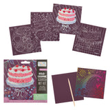 Holographic Scratch Art