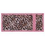 Leopard wallet front open view