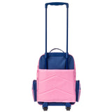 Rainbow classic rolling luggage back view