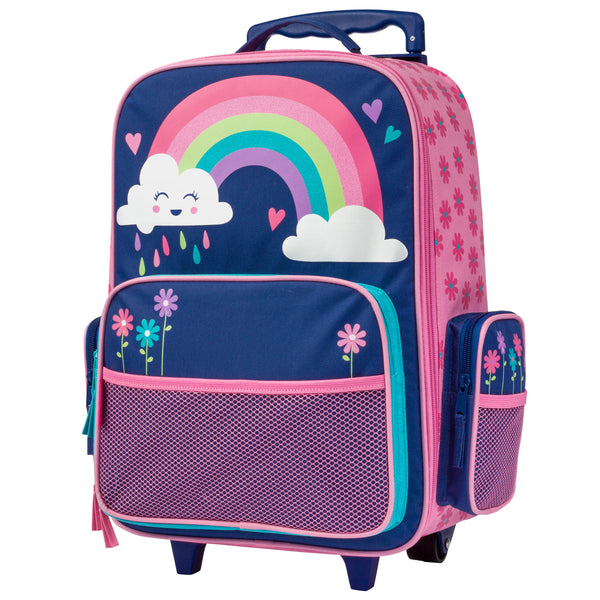 Rainbow classic rolling luggage front view