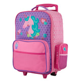 Unicorn classic rolling luggage front view
