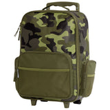 Camo classic rolling luggage front view