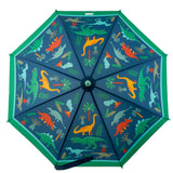 Multi dino umbrella top view