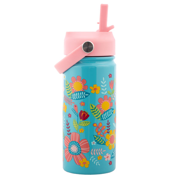 Insulated Stainless Steel Water Bottle with Handle