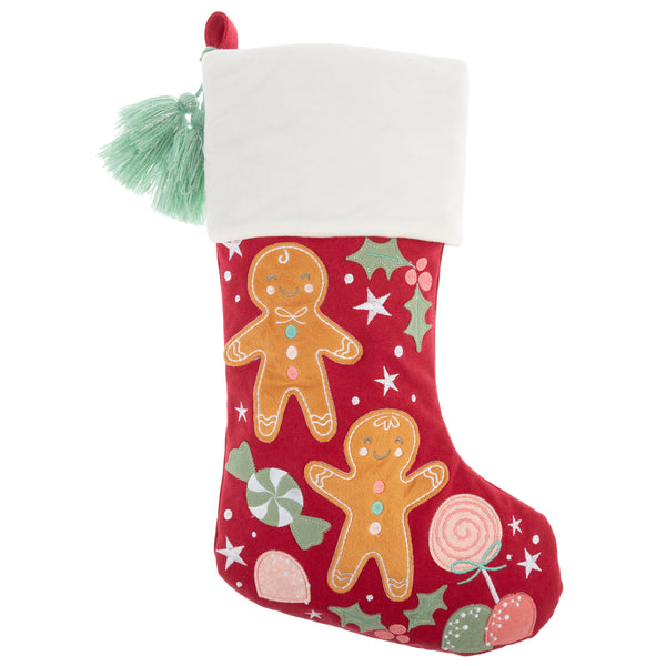 Embroidered Stocking