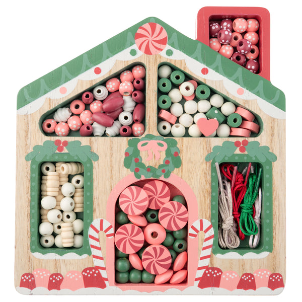 Gingerbread house bead boutique