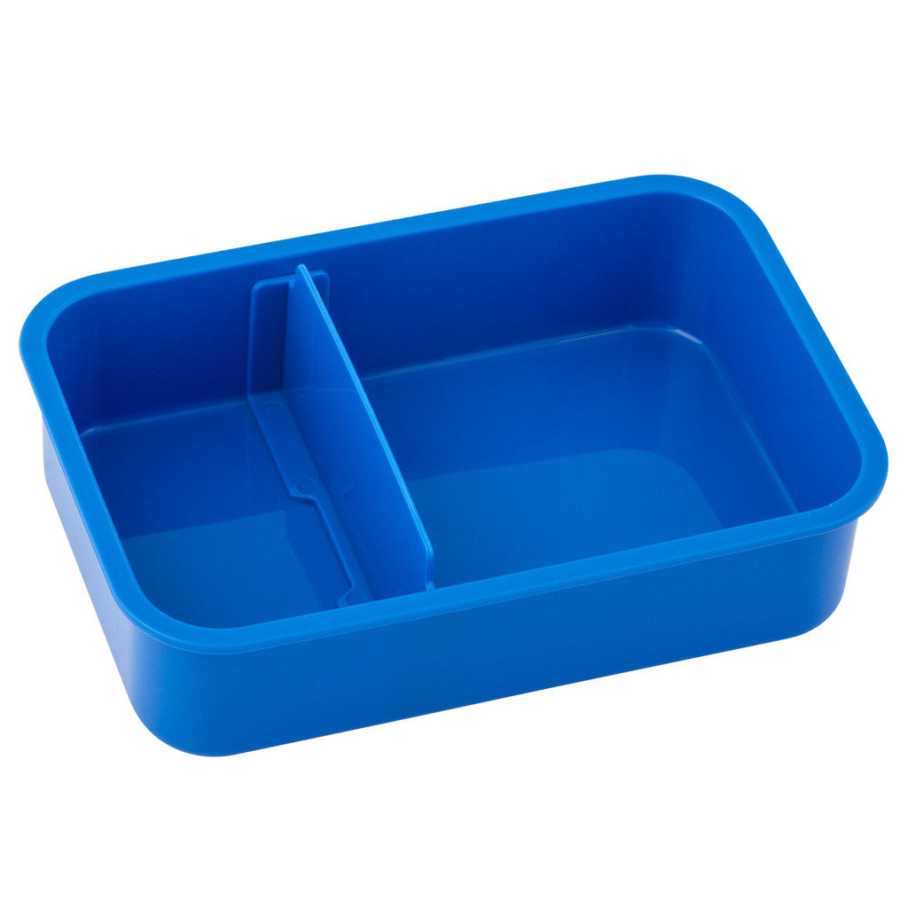 Stephen Joseph Snack Box with Ice Pack - Blue Rainbow