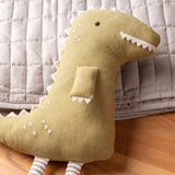 Dino flatsie on a blanket