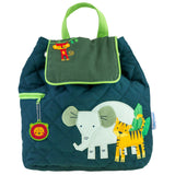Zoo new quilted backpack front view