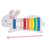 Bunny xylophone front view
