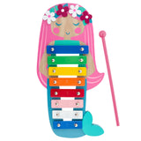 Mermaid xylophone front view