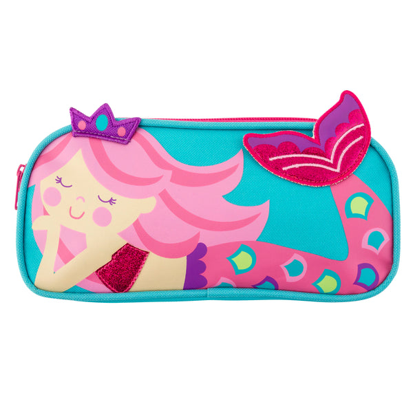 Mermaid pencil pouch front view