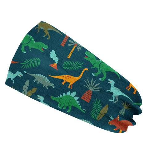 Blue dino headband