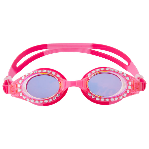 Bright pink sparkle goggles 