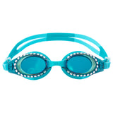 Turquoise sparkle goggles