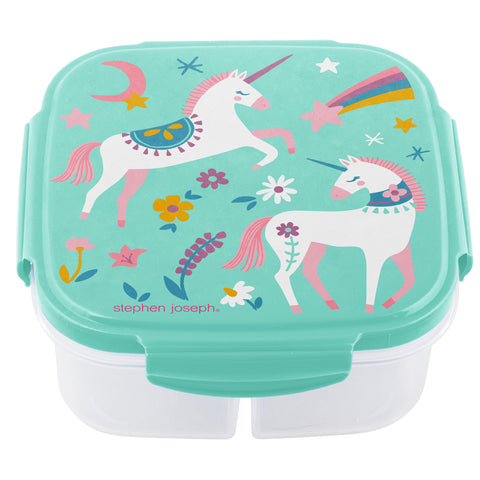 Unicorn snack box with ice pack