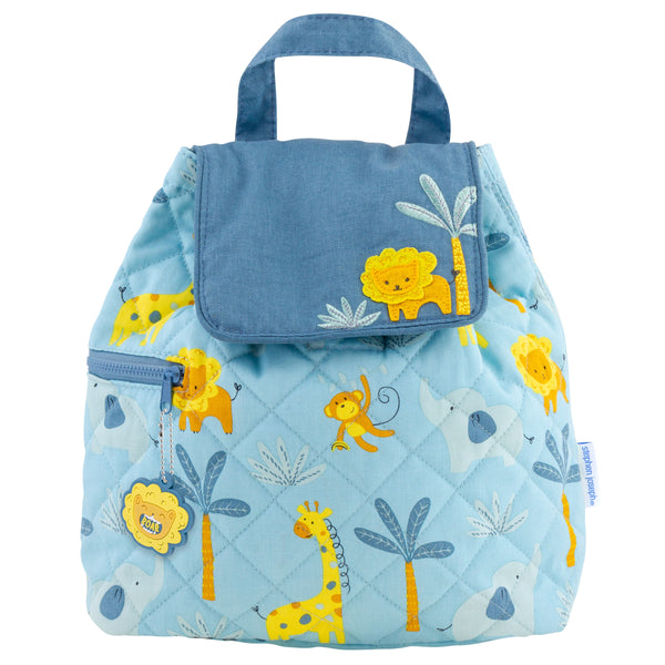 Zoo quilted backpack front view