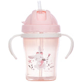 Bunny flip top sippy cup front view