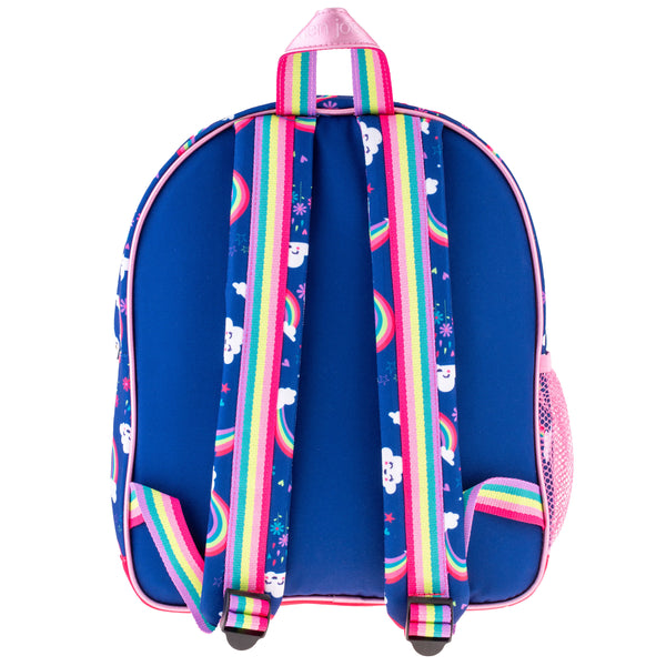 Back of Rainbow classic backpack.