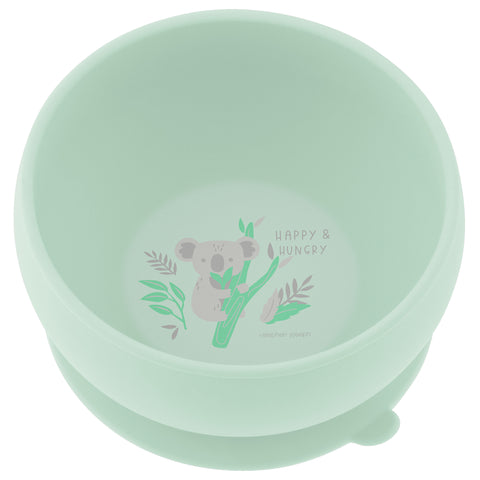 Koala silicone bowls front view