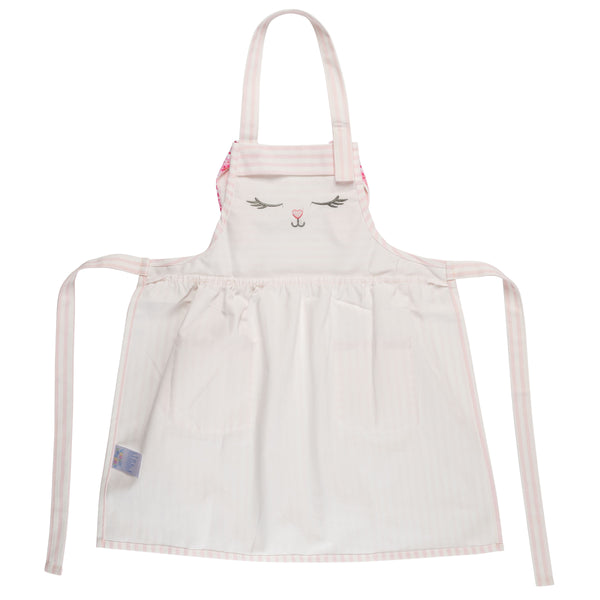 Back view of the Bunny animal apron.